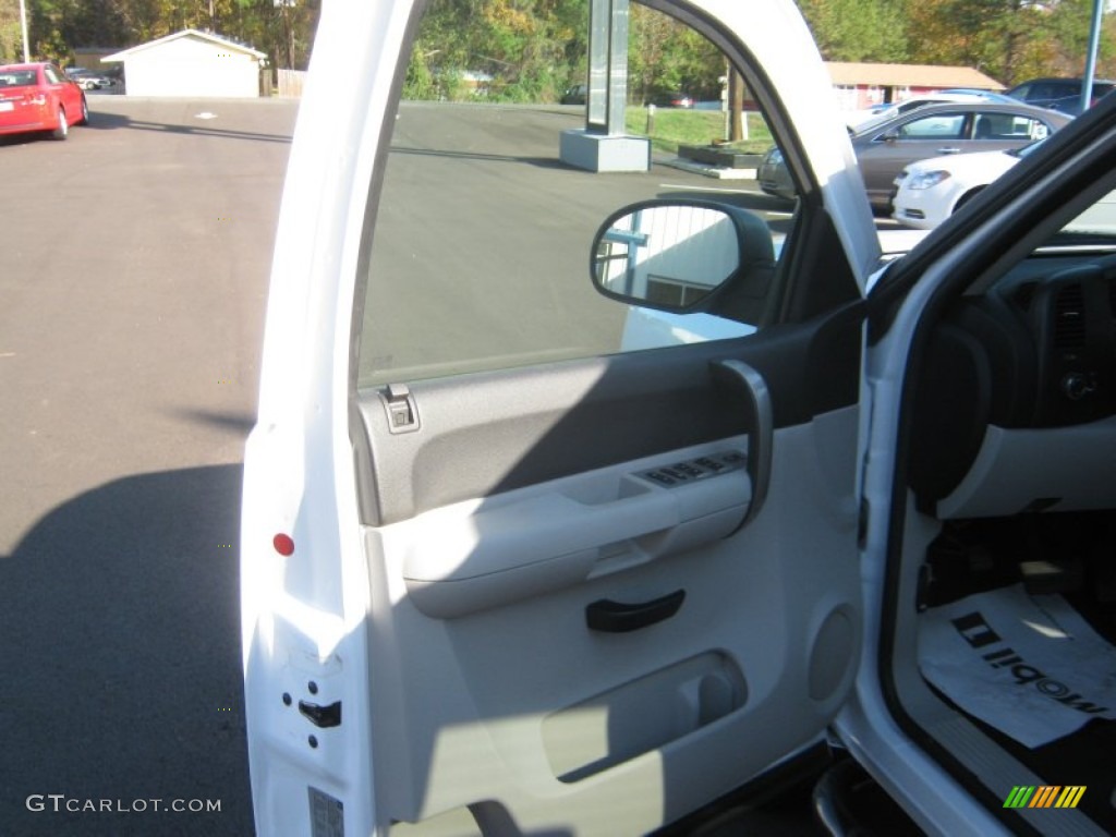 2008 Silverado 1500 LT Extended Cab - Summit White / Light Cashmere/Ebony Accents photo #14