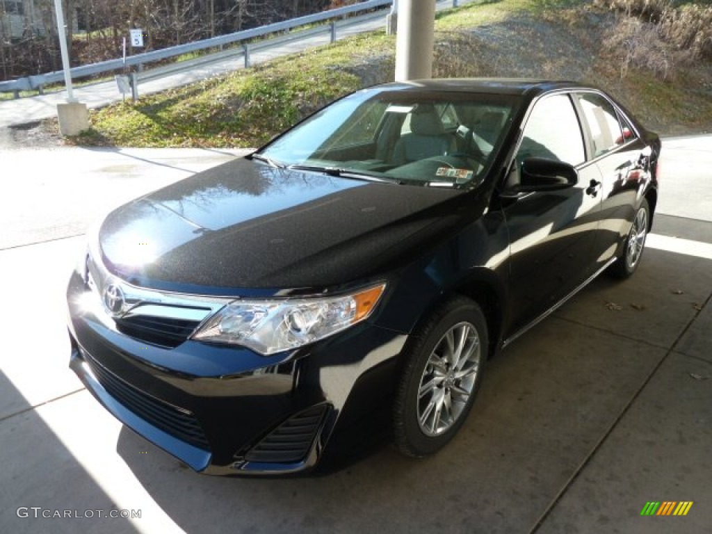 2012 Camry LE - Attitude Black Metallic / Ash photo #5