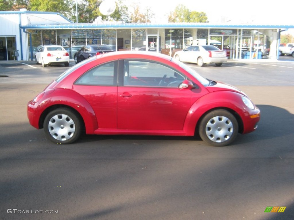 2010 New Beetle 2.5 Coupe - Salsa Red / Black photo #6