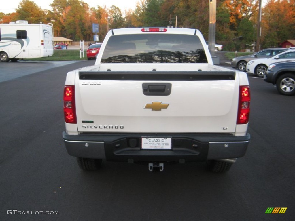 2012 Silverado 1500 LT Crew Cab 4x4 - White Diamond Tricoat / Ebony photo #4