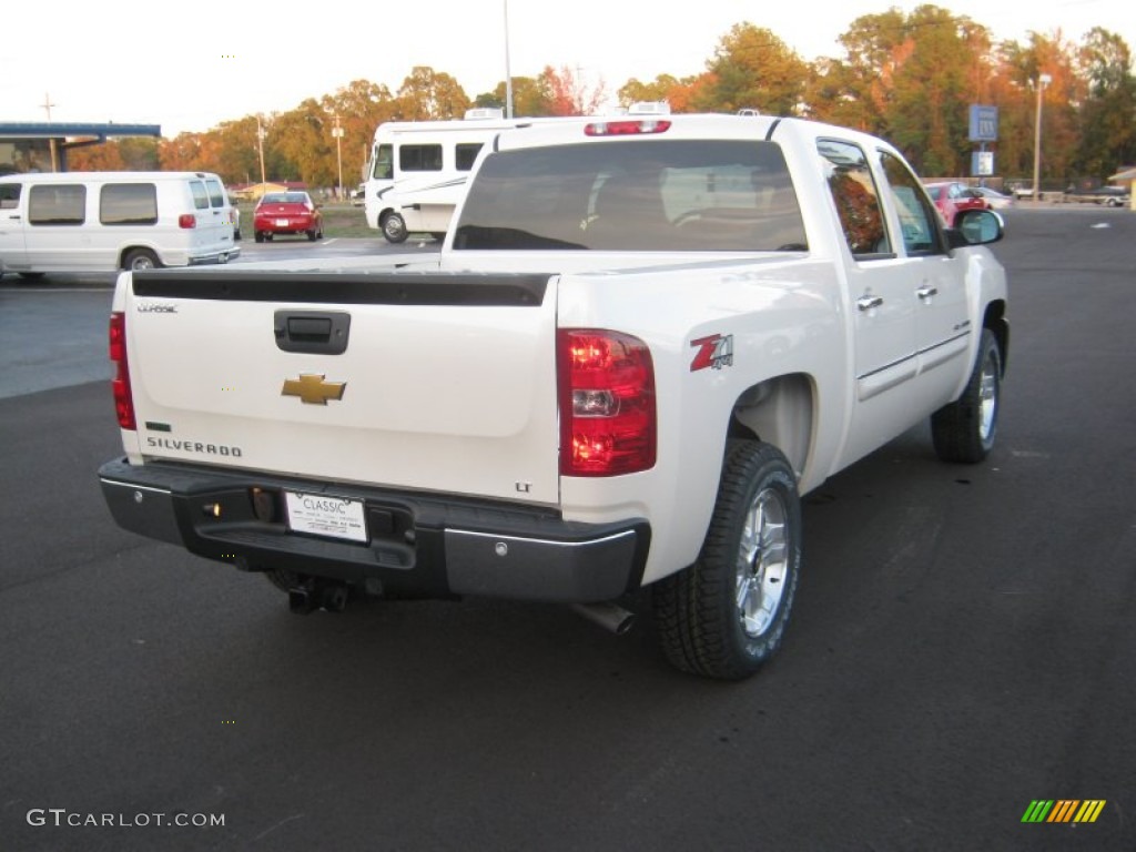 2012 Silverado 1500 LT Crew Cab 4x4 - White Diamond Tricoat / Ebony photo #5