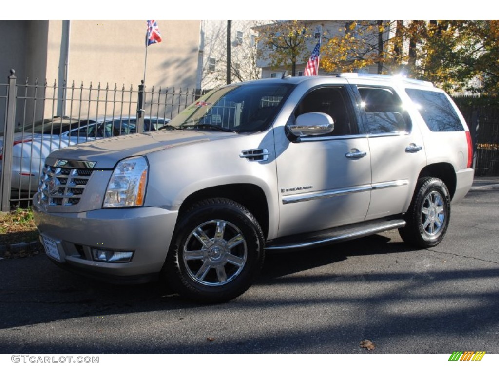 2008 Escalade AWD - Quicksilver / Ebony photo #1