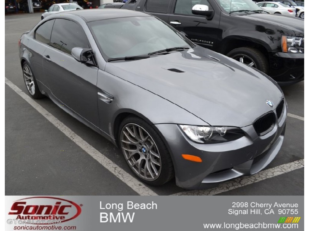 2011 M3 Coupe - Space Gray Metallic / Fox Red Novillo Leather photo #1