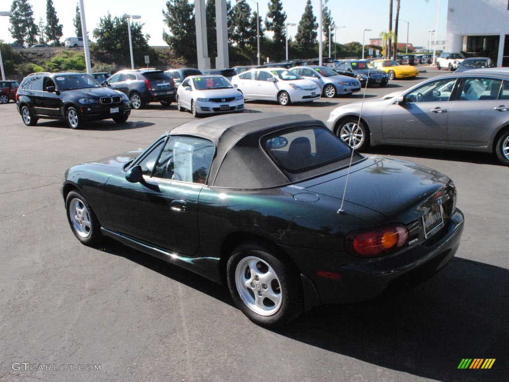 1999 MX-5 Miata Roadster - Emerald Green Mica / Black photo #11