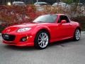 2010 True Red Mazda MX-5 Miata Grand Touring Hard Top Roadster  photo #6