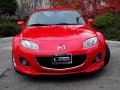 2010 True Red Mazda MX-5 Miata Grand Touring Hard Top Roadster  photo #7