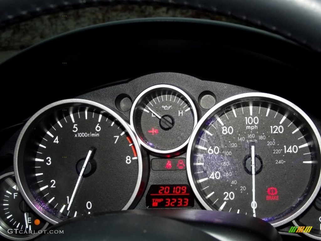 2010 Mazda MX-5 Miata Grand Touring Hard Top Roadster Gauges Photo #56739008