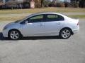 Alabaster Silver Metallic 2011 Honda Civic LX-S Sedan Exterior