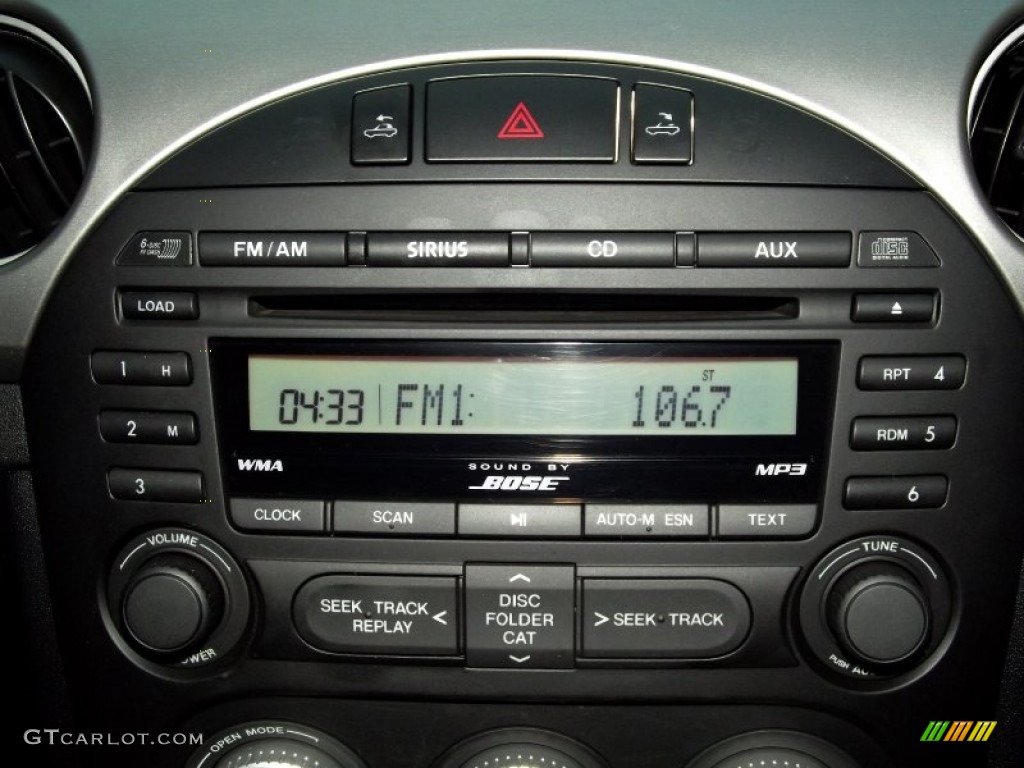 2010 Mazda MX-5 Miata Grand Touring Hard Top Roadster Audio System Photo #56739035
