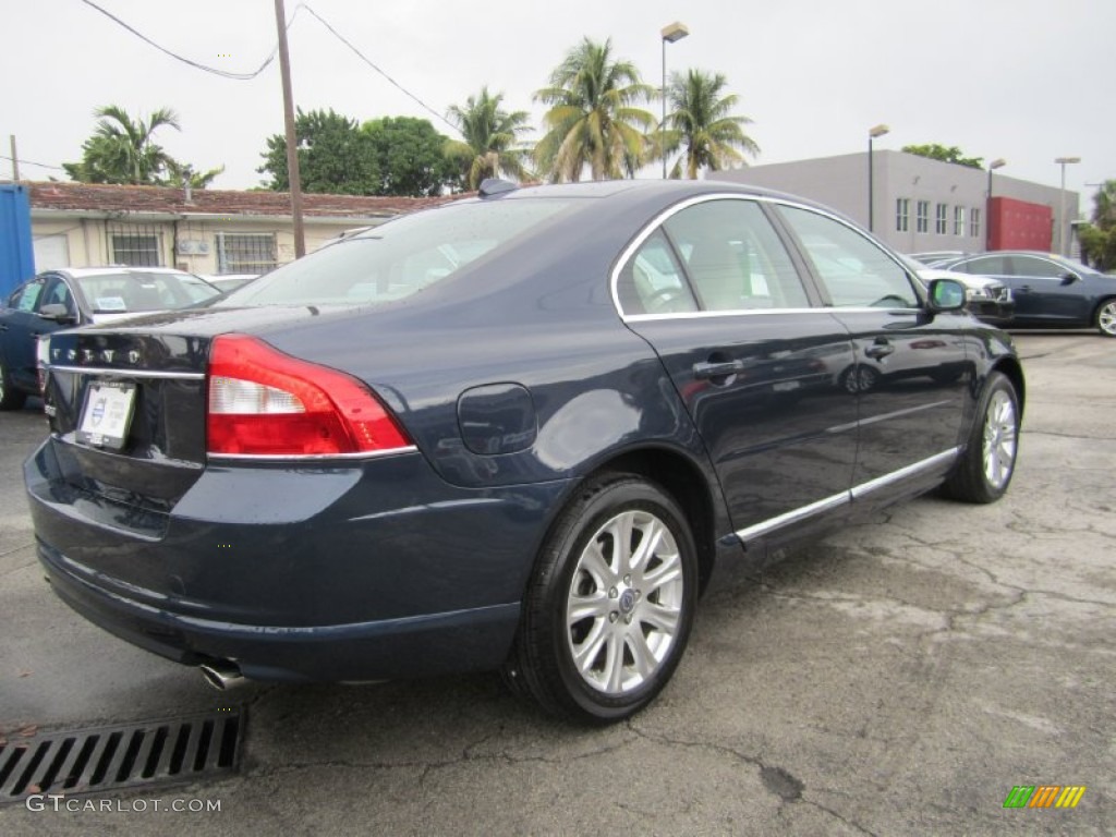 2011 S80 3.2 - Caspian Blue Metallic / Sandstone Beige photo #5