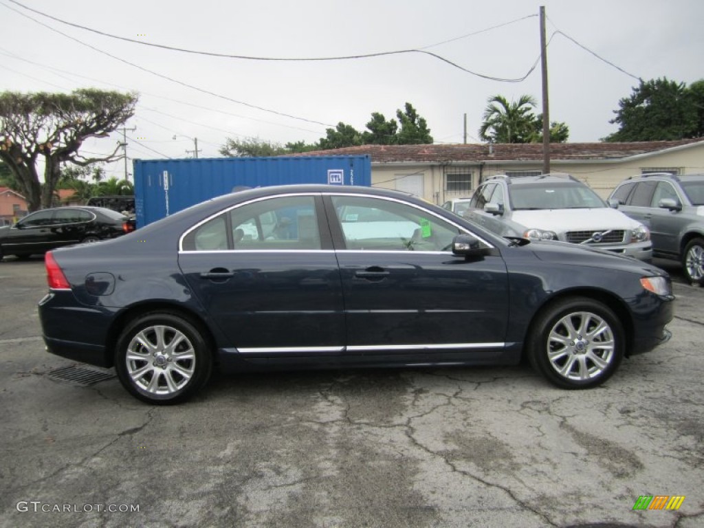 2011 S80 3.2 - Caspian Blue Metallic / Sandstone Beige photo #6