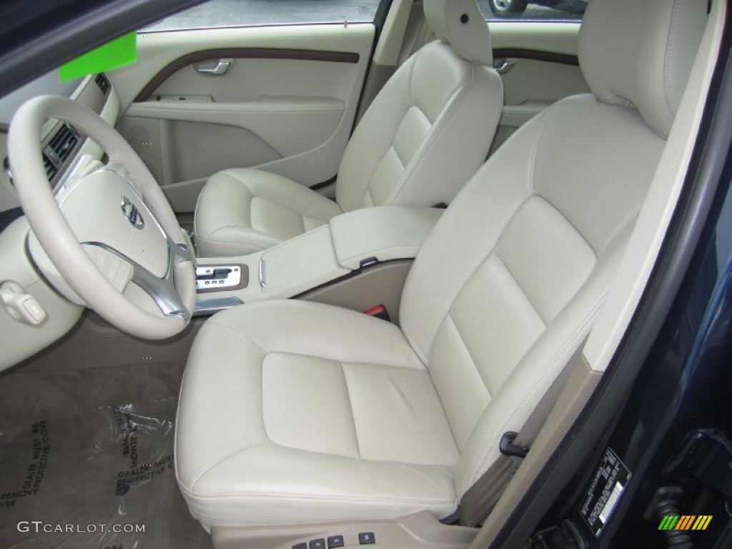 2011 S80 3.2 - Caspian Blue Metallic / Sandstone Beige photo #9
