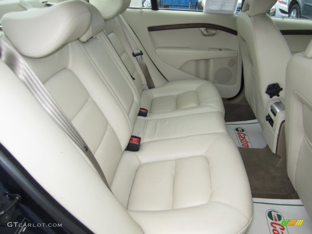 2011 S80 3.2 - Caspian Blue Metallic / Sandstone Beige photo #11
