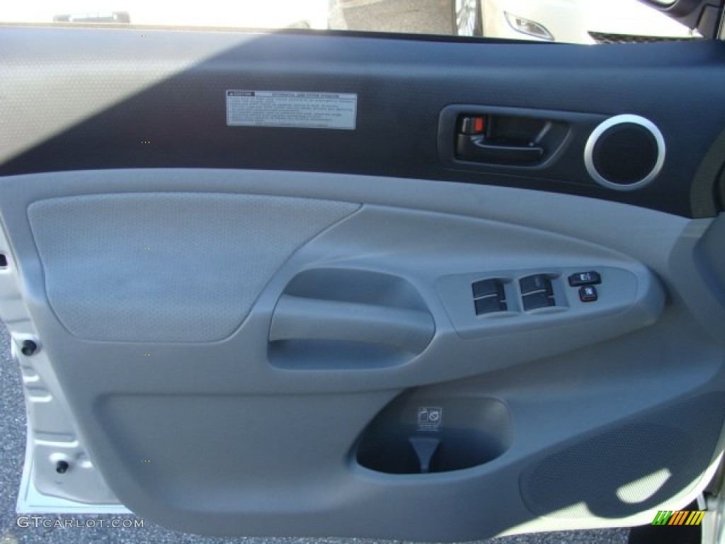 2009 Tacoma V6 PreRunner TRD Double Cab - Silver Streak Mica / Graphite Gray photo #6
