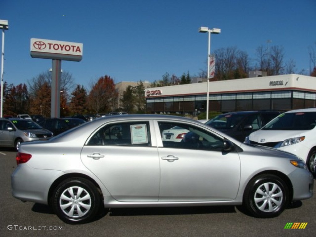 2010 Corolla  - Classic Silver Metallic / Ash photo #1