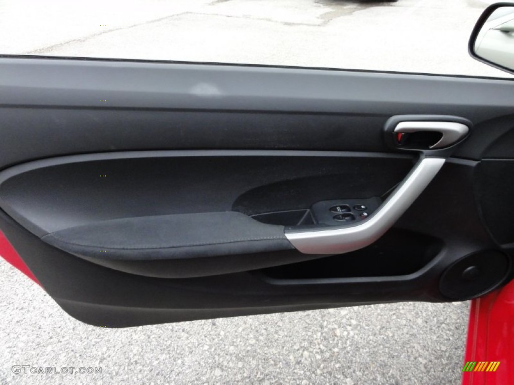 2008 Civic EX Coupe - Rallye Red / Black photo #14