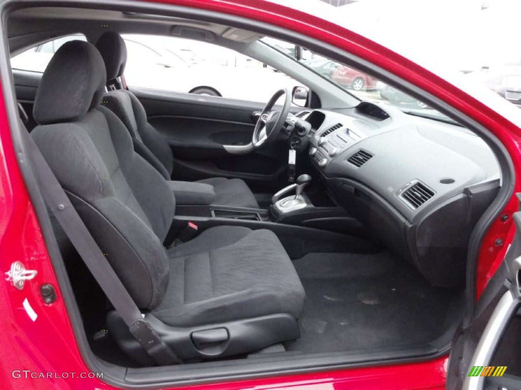 2008 Civic EX Coupe - Rallye Red / Black photo #20