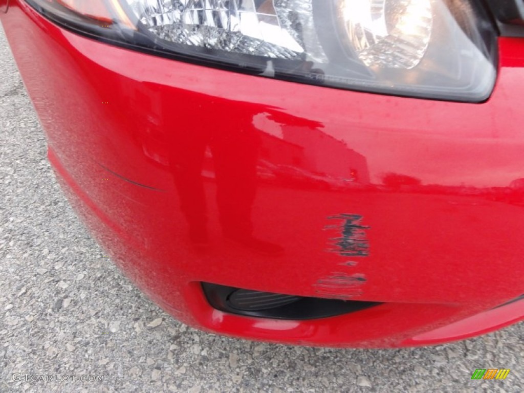 2008 Civic EX Coupe - Rallye Red / Black photo #28