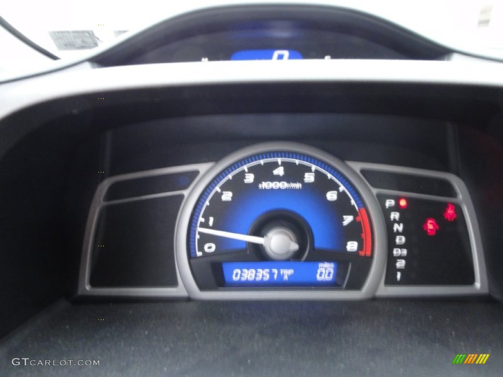 2008 Civic EX Coupe - Rallye Red / Black photo #40