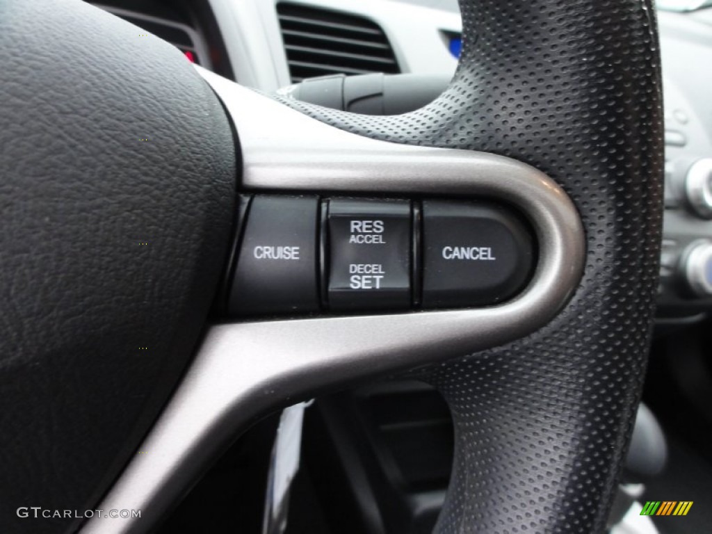 2008 Civic EX Coupe - Rallye Red / Black photo #43