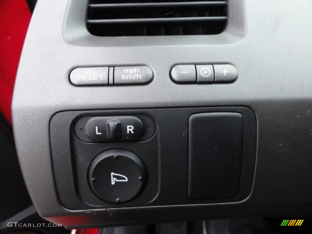 2008 Civic EX Coupe - Rallye Red / Black photo #45