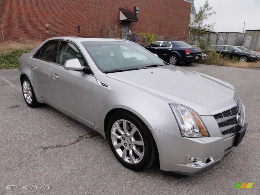 Light Platinum 2008 Cadillac CTS 4 AWD Sedan Exterior Photo #56740734