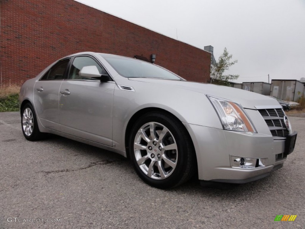 Light Platinum 2008 Cadillac CTS 4 AWD Sedan Exterior Photo #56740743
