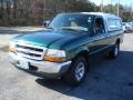 2000 Amazon Green Metallic Ford Ranger XLT Regular Cab  photo #1