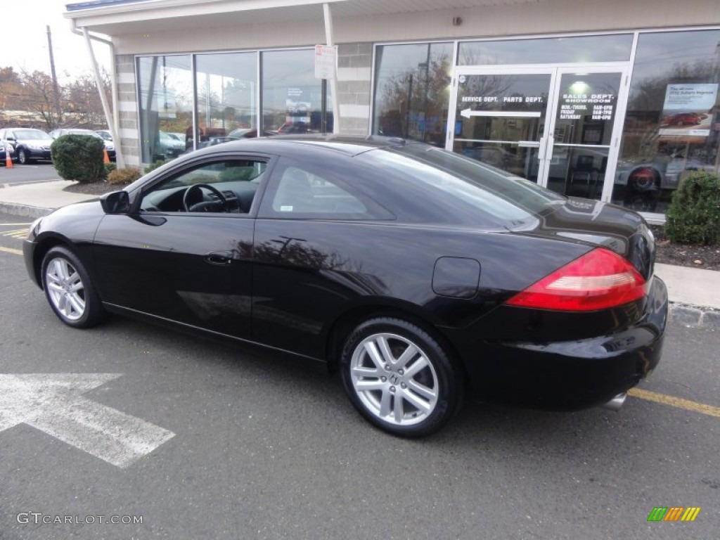 Nighthawk Black Pearl 2004 Honda Accord EX V6 Coupe Exterior Photo #56741535