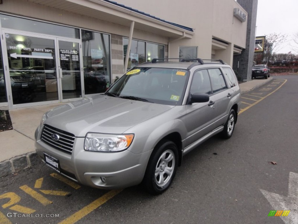 2006 Forester 2.5 X - Steel Gray Metallic / Graphite Gray photo #1