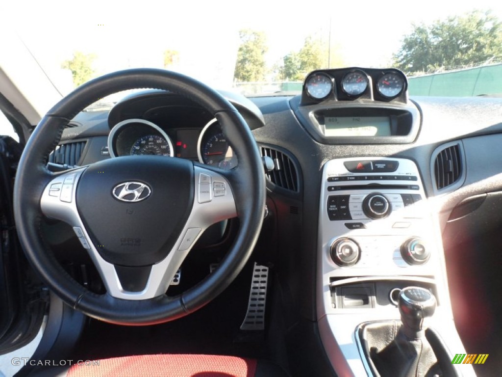 2010 Hyundai Genesis Coupe 2.0T Track Dashboard Photos