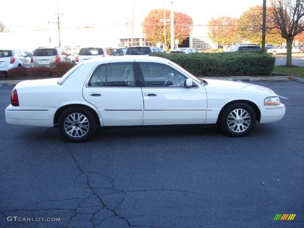 Vibrant White 2003 Mercury Grand Marquis LS Exterior Photo #56743530