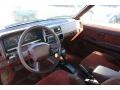 Red 1990 Nissan Pathfinder SE 4x4 Interior Color