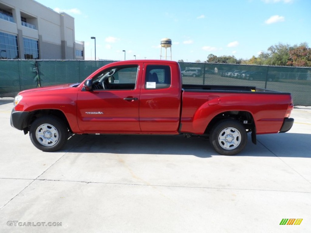 Barcelona Red Metallic 2012 Toyota Tacoma Access Cab Exterior Photo #56743976