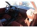 Red 1990 Nissan Pathfinder SE 4x4 Dashboard