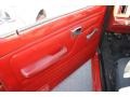 Scarlet Red 1988 Ford Ranger Regular Cab Door Panel