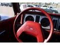 1988 Ford Ranger Scarlet Red Interior Steering Wheel Photo