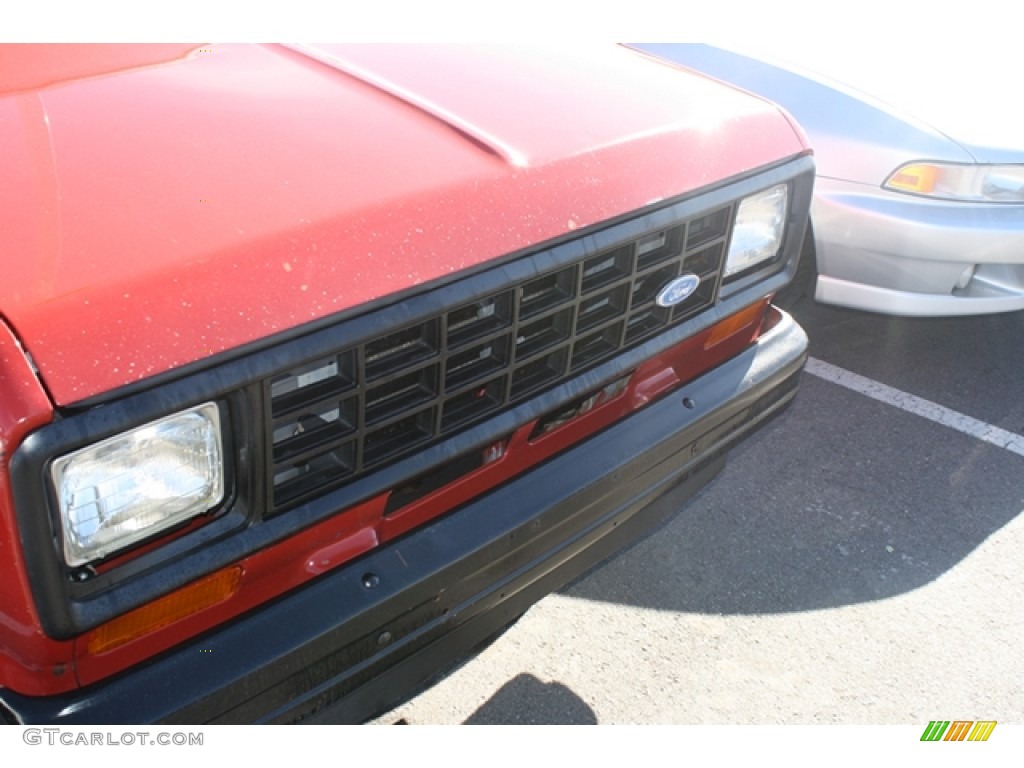 1988 Ranger Regular Cab - Scarlet Red / Scarlet Red photo #14