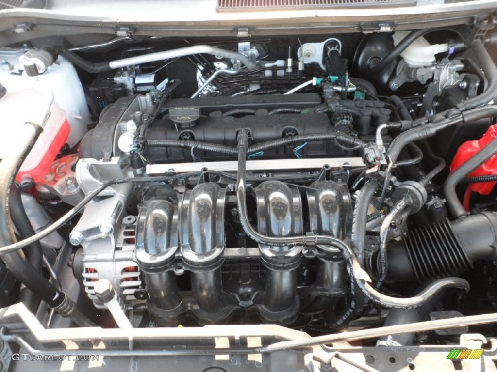 2012 Ford Fiesta SE Hatchback 1.6 Liter DOHC 16-Valve Ti-VCT Duratec 4 Cylinder Engine Photo #56745015