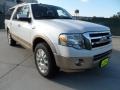 White Platinum Tri-Coat 2012 Ford Expedition EL King Ranch 4x4