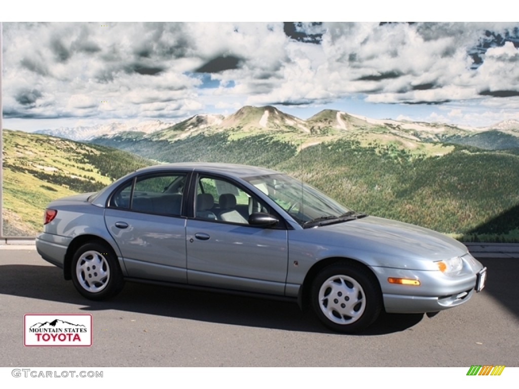 2002 S Series SL2 Sedan - Silver Blue / Gray photo #1
