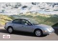 2002 Silver Blue Saturn S Series SL2 Sedan #56704646