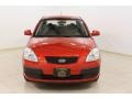 2009 Tropical Red Kia Rio Sedan  photo #2