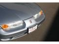 2002 Silver Blue Saturn S Series SL2 Sedan  photo #19