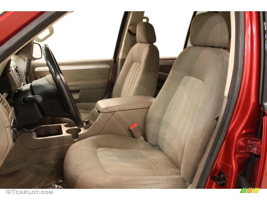 Medium Dark Parchment Interior 2003 Mercury Mountaineer Convenience AWD Photo #56745901