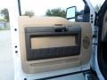 2012 White Platinum Metallic Tri-Coat Ford F250 Super Duty Lariat Crew Cab 4x4  photo #24