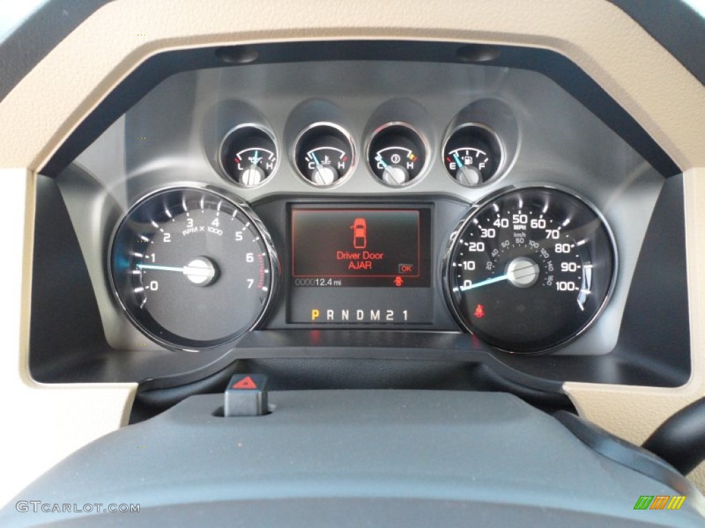 2012 Ford F250 Super Duty Lariat Crew Cab 4x4 Gauges Photo #56746293