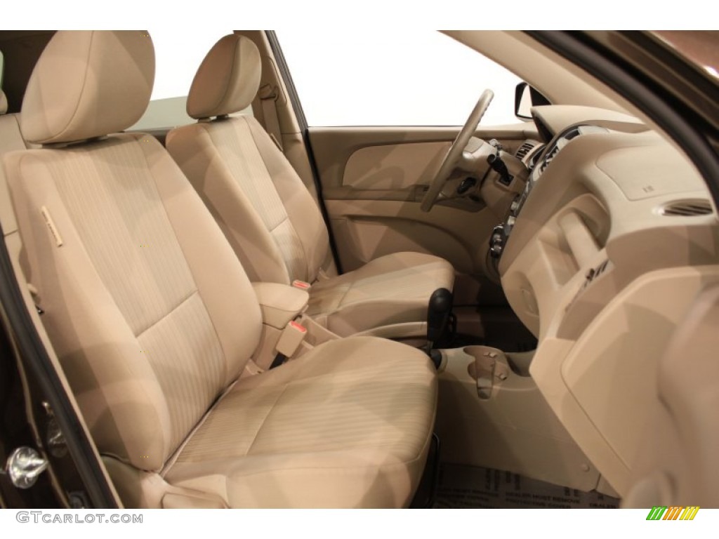 2009 Sportage LX - Smokey Brown / Beige photo #12