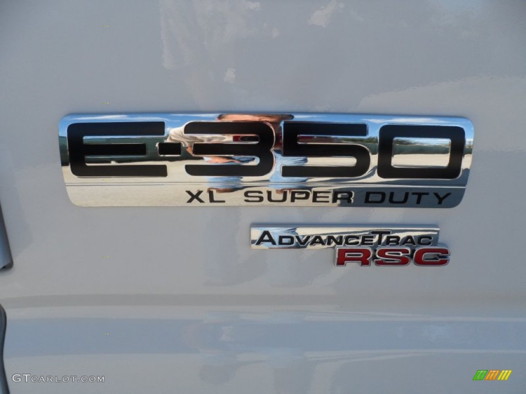2012 Ford E Series Van E350 XL Extended Passenger Marks and Logos Photo #56746443