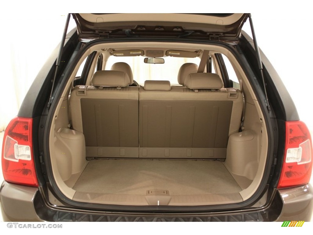 2009 Sportage LX - Smokey Brown / Beige photo #16